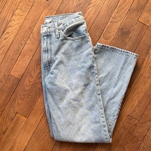 Levi's Light Blue Wide Leg Flare Jeans